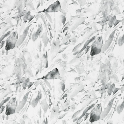 French Terry mit Modal | Angelina | grau weiß